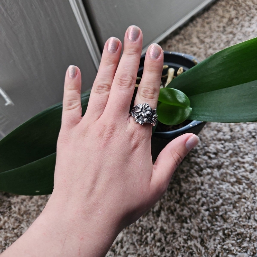 925 Silver Spoon Ring